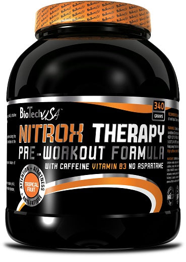 BioTech USA Marken-Großset: Brutal Anadro + Citrulline + 3 weitere – BioTech NitroX Therapy 340g (Cranberry)
