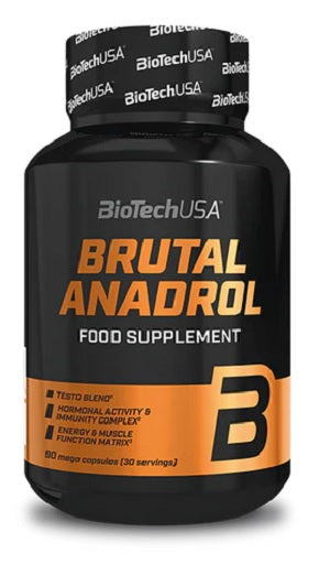 BioTech USA Marken-Großset: AAKG Shock + NitroX Therap + 3 weitere – BioTech Brutal Anadrol 90 Kapsel