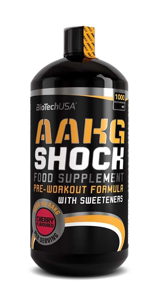 Pump-Set: BioTech AAKG Shock Extreme + EFX Kre-Alkalyn Hardcore – BioTech AAKG Shock Extreme 1000ml (Cherry)