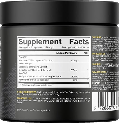 Trainings-Set: Dedicated True Power + MST 21 Amino Acids – Dedicated True Power 60 Kapseln