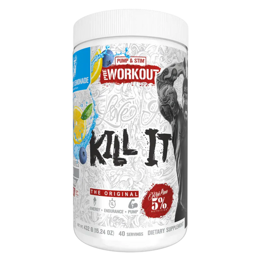 Trainings-Set: Rich Piana 5% Nutrition + GN Arginine HCL Nano Pure – Rich Piana 5% Nutrition Kill It 400g (Mango Pineapple)