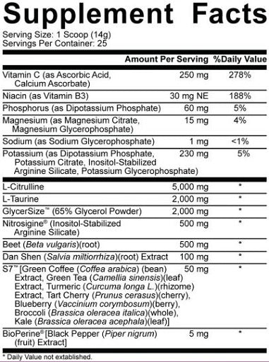 Rich Piana 5% Odżywianie Pełne jak cholera Legendarne 375g