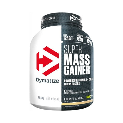 Masseaufbau-Set: Dymatize Super Mass Gainer + NNT Creatin Monohydrat – Dymatize Super Mass Gainer 2943g (Cookies & Cream)