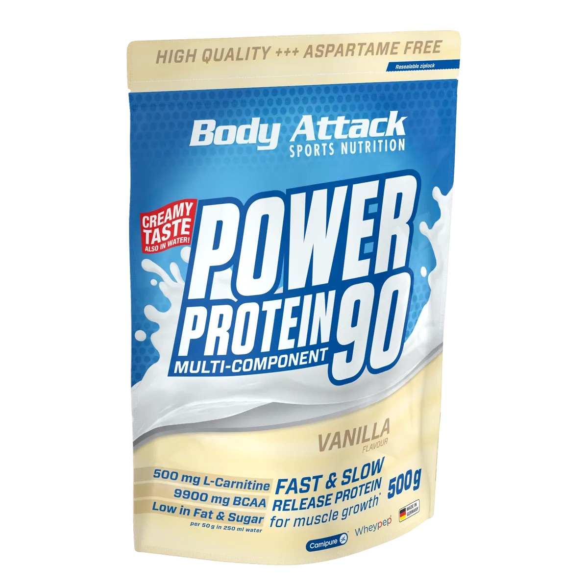 Duży zestaw marki Body Attack: Attack Power + Attack 100% + 3 więcej – Body Attack Power Protein 90 - 500g (pudding ryżowy *NOWOŚĆ)