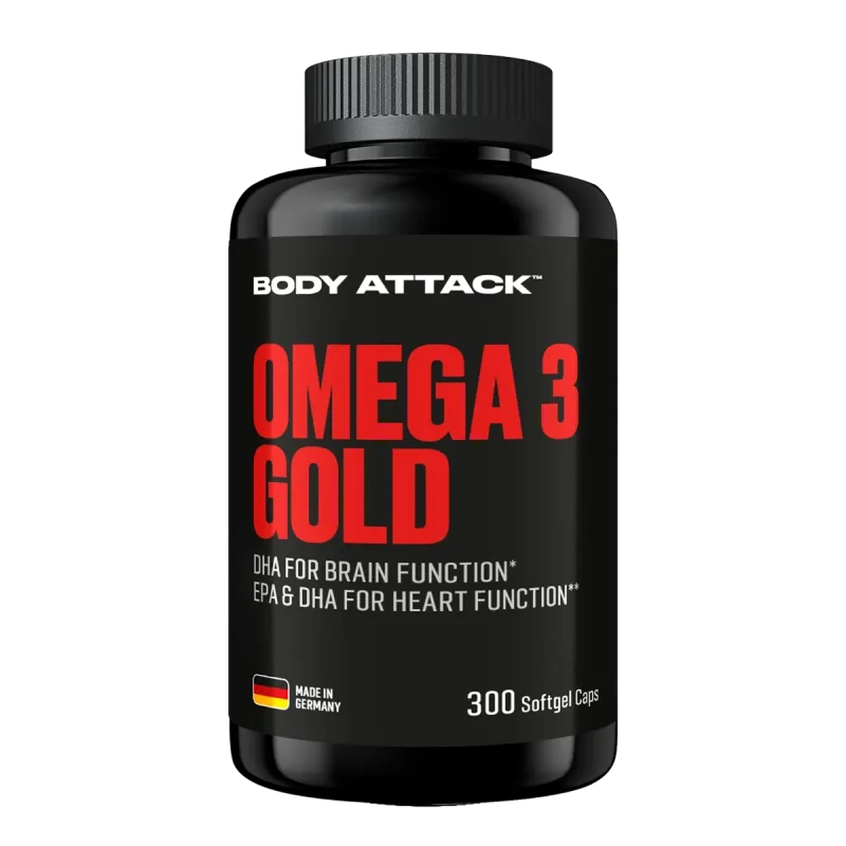Grundversorgung: ProFuel MULTI + Body Attack + MST Vitamin D3 – Body Attack Omega 3 Gold 300 Softgel Kapseln