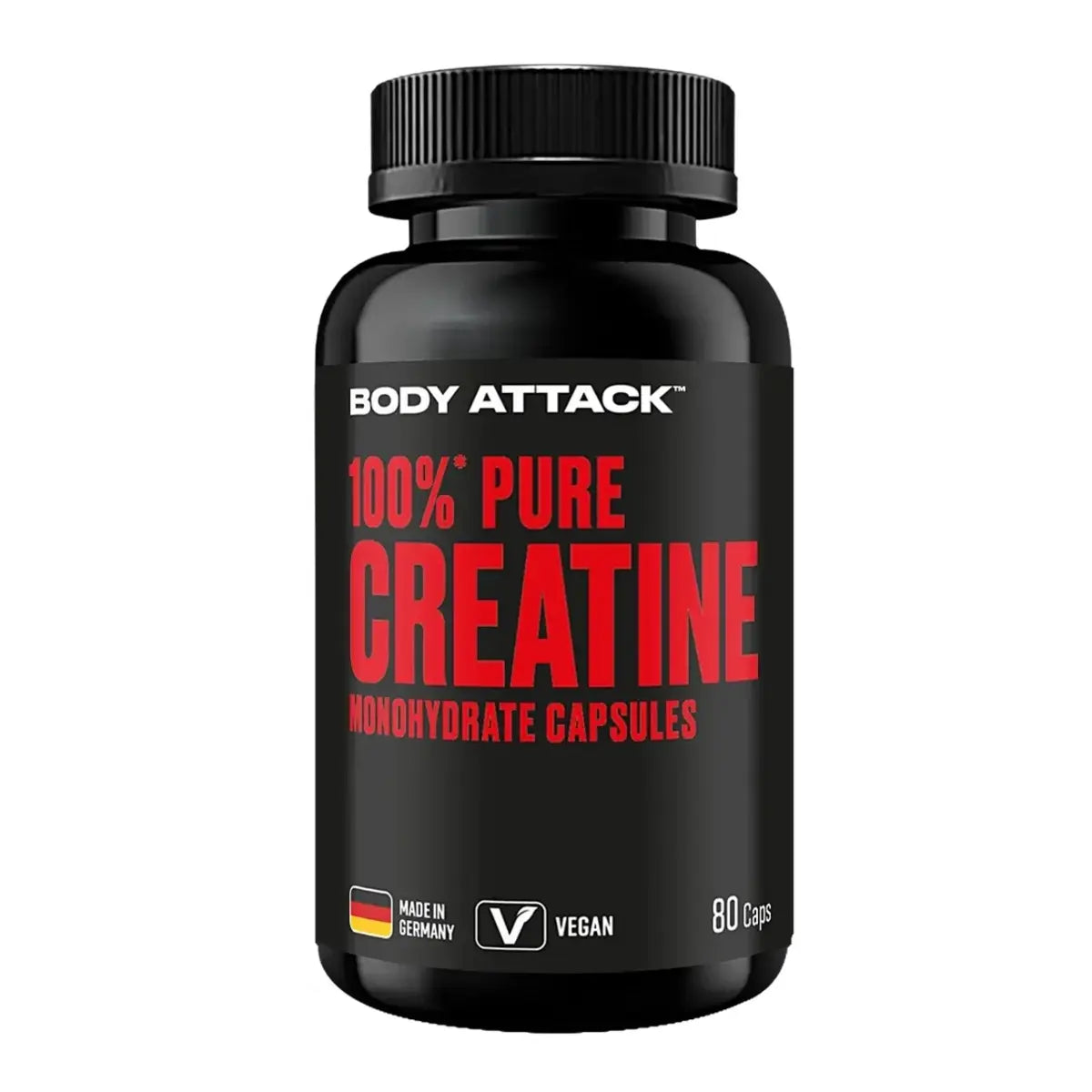 Einsteiger-Set: NNT Whey + Body Attack 100% + BioTech Multivit – Body Attack 100% Pure Creatine 80 Kapseln
