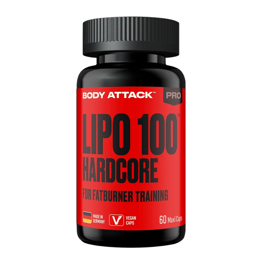 Kraft-Stack: BioTech Creatine + Body Attack LIPO + MST BCAA Huge 200 – Body Attack LIPO 100-HARDCORE - 60 Caps