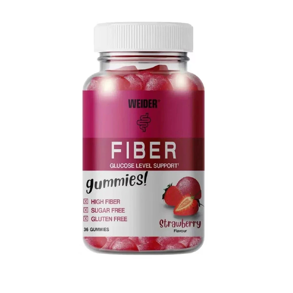 Weider Fiber Gummies 36 Gummies