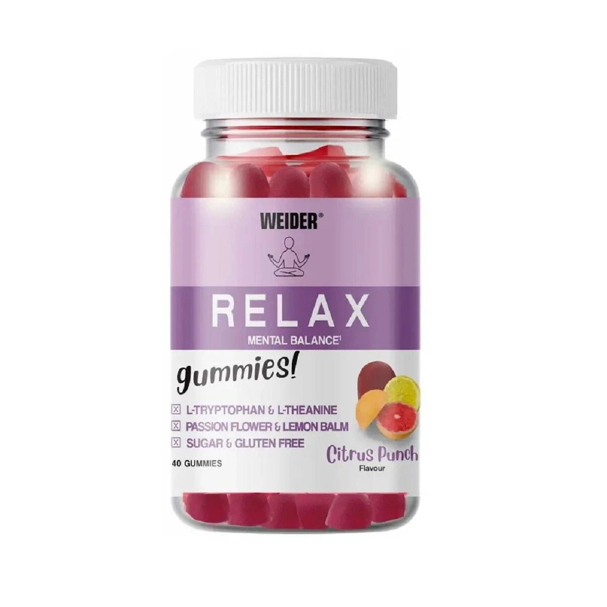 Weider Relax Gummies 40 Gummies