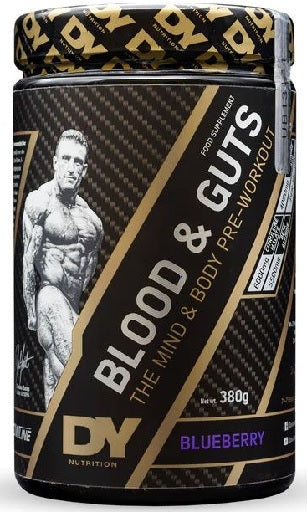 Trainings-Set: DY Nutrition Blood&Guts + MST EAA & BCAA – DY Nutrition Blood&Guts 380g (Bubblegum)
