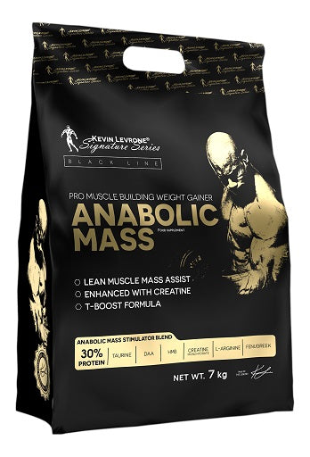 Massebygning for avancerede brugere: Kevin Levrone Anabolic + 3 mere – Kevin Levrone Anabolic Mass 7 kg (White Chocolate Cocos)