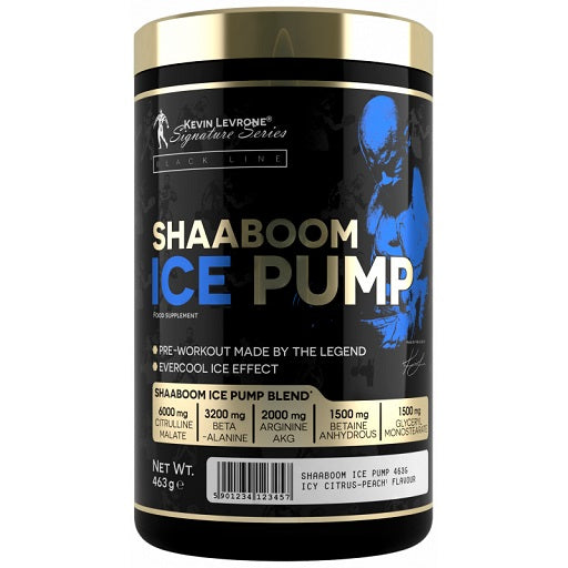 Trainings-Set: Kevin Levrone Shaaboom Ice + MST BCAA 1000 (90 Tabl.) – Kevin Levrone Shaaboom Ice Pump 463g (Orange-Mango)