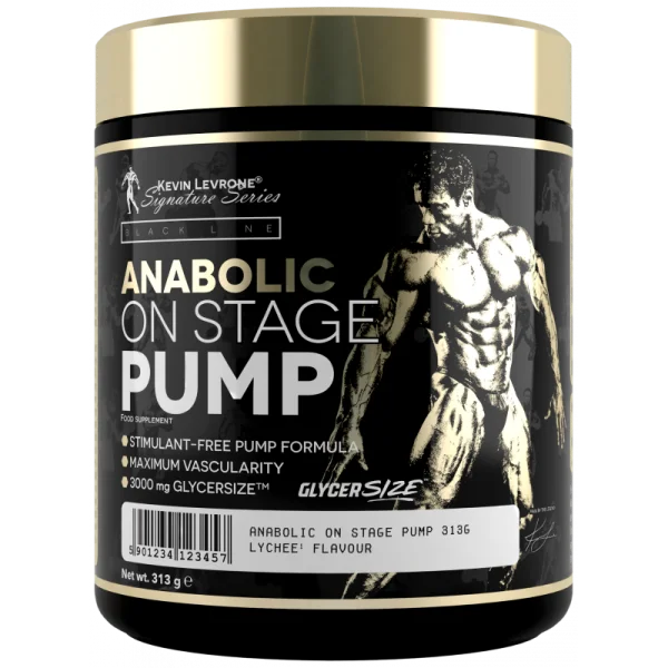 Pump-Set: Nutrend AAKG Compressed + Kevin Levrone Anabolic – Kevin Levrone Anabolic On Stage Pump 313g (Mango-Lemon)