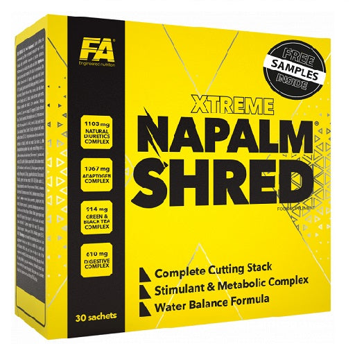 Definitionsphase-Set: ESN Designer + BioTech BCAA+B + FA Nutrition – FA Nutrition NAPALM Shred 30 Portionen