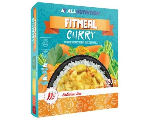 Masseaufbau-Set: Allnutrition Fitmeal + BioTech Crea Zero – Allnutrition Fitmeal 420g (Mexican)