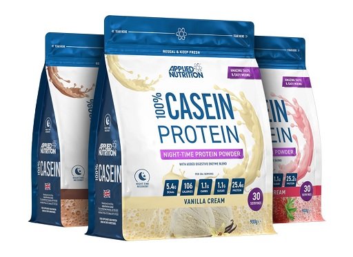 Schokolade Sorten-Großset: INLEAD Chocola + Applied Nutrit + 2 weitere – Applied Nutrition 100% Casein 900g (Chocolate)