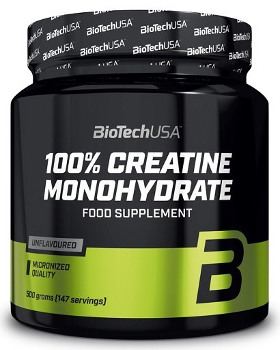 Einsteiger-Set: ESN Designer + BioTech Creatine + MST Magnesium – BioTech Creatine Monohydrate 500g Dose