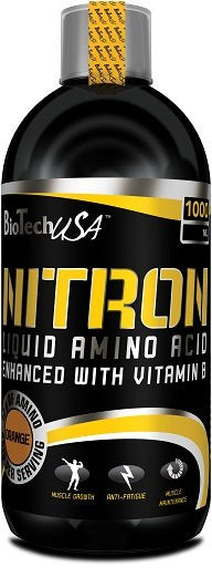 BioTech USA Marken-Trio: 100% Pure + Creatine + Liquid Amino – BioTech Liquid Amino 1000ml (Lemon)