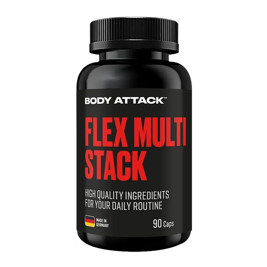 Glucosamin & MSM Halbjahresvorrat – 180 Tage, 210 Kapseln – Body Attack Flex Multi Stack 90 Kapseln
