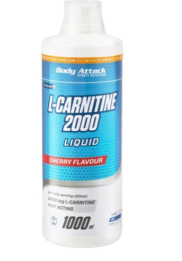 Definitionsphase-Set: ESN Designer + Body Attack + Stacker2 Black – Body Attack L-Carnitine Liquid 2000, 1000ml (Orange)