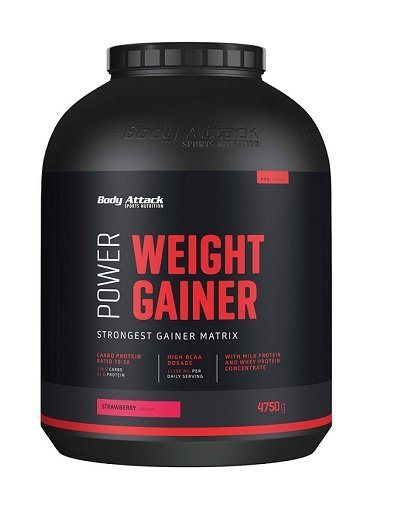 Masseaufbau-Set: Body Attack Power Weight + EFX Kre-Alkalyn 3000 – Body Attack Power Weight Gainer 4,75kg (Cookies & Cream)