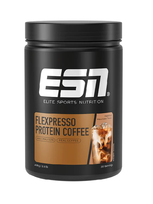 Kaffee Sorten-Großset: MaxiNutrition + Weider Protein + 2 weitere – ESN Flexpresso Protein 908g (Coffee Flavor)