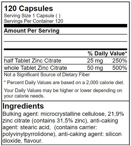 Basis-Set: ESN Designer Whey + GN Zinc Citrate 120 Tabl. – GN Zinc Citrate - 120 Tabl.