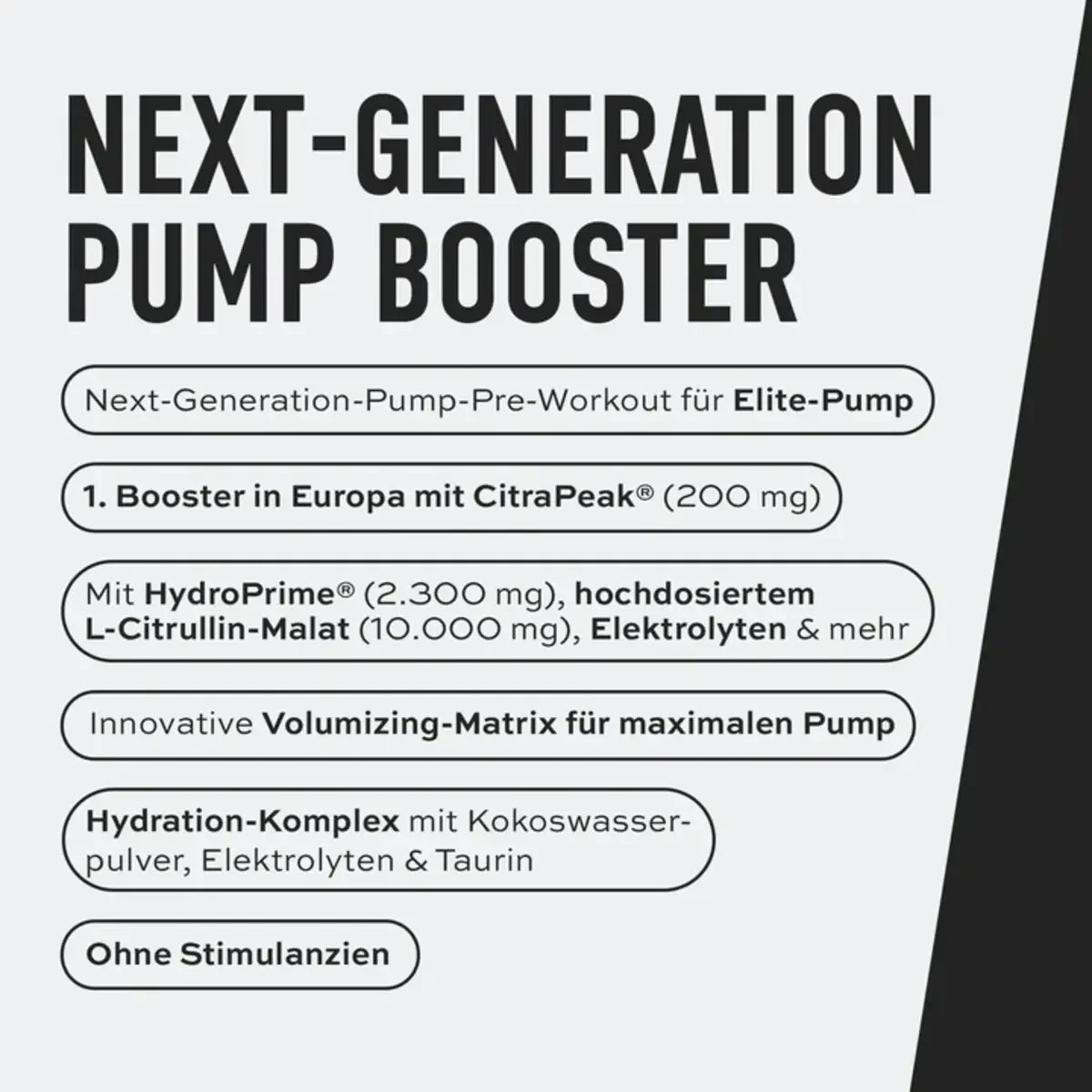 Booster-Probierset: Swedish Supplemen + ESN Crank Pump + 2 weitere – ESN Crank Pump Pro 2.0 450g (Tropical Punch)