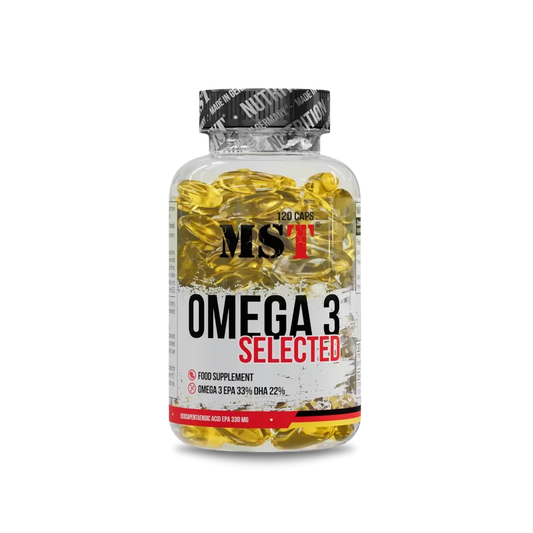 Omega-3-Halbjahresvorrat: MST Omega 3 Selected – 180 Tage, 210 Kapseln – MST - Omega 3 Selected 120 Kapseln