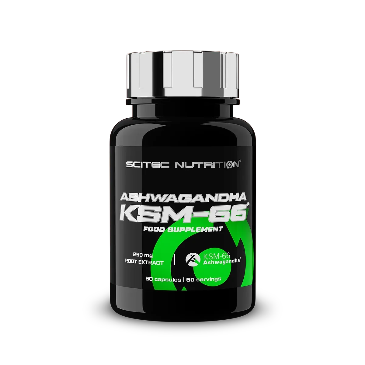 Schlaf & Erholung: BioTech Micella + ESN Magnesium + Scitec KSM-66 – Scitec KSM-66® Ashwagandha 60 Kapseln