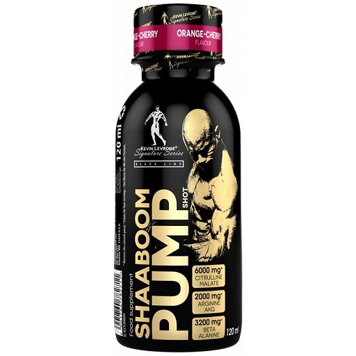 Koffein & B-Vitamine: Kevin Levrone Shaaboom + ProFuel Vitamin B12 – Kevin Levrone Shaaboom Pump Shot 24x120ml (Exotic)