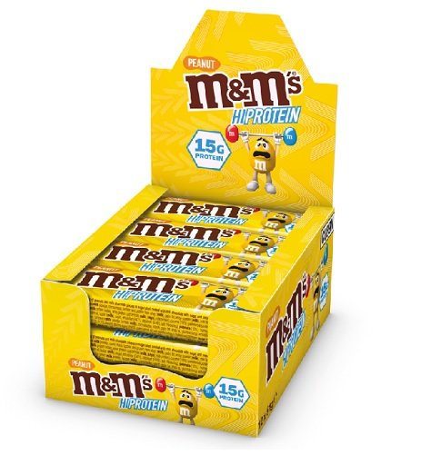 Home-Gym-Starter: ESN Designer + Psycho Pharma + 5× M&M Protein Bar – M&M Protein Bar 12x51g (Peanut)