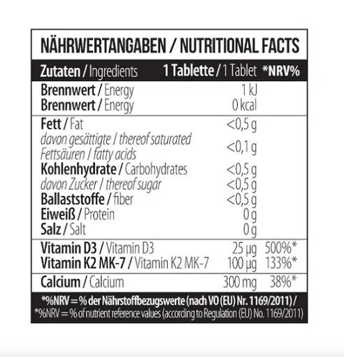 Einsteiger-Set: ESN Designer + ProFuel Creatine + MST Calcium – MST - Calcium Citrate D3 + K2Vital 60 Tabletten
