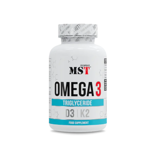 Grundversorgung: Olimp Vita-Min + INLEAD Vegan + MST Omega 3 500 – MST - Omega 3 500 mg D3 + K2 120 Softgels