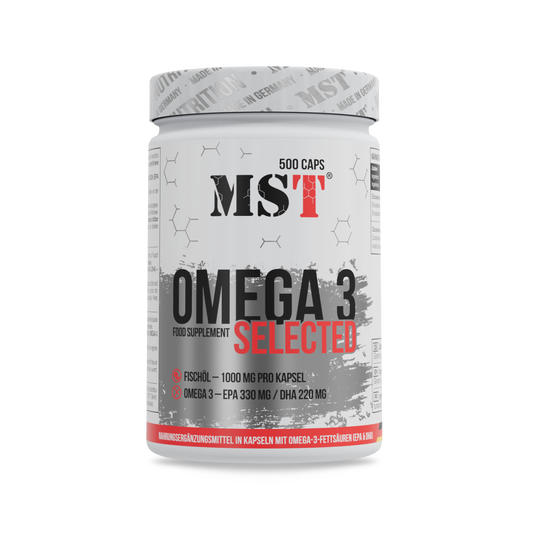 Gesundheits-Basisbox: MST Omega 3 + MST Magnesium + 3 weitere – MST - Omega 3 Selected 500 Kapseln