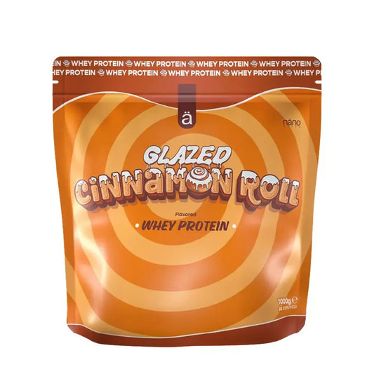 Whey-Probierset: Nanosupps Whey + BioTech 100% + Kevin Levrone – Nanosupps Whey Protein 1000g (Glazed Cinnamon Roll)