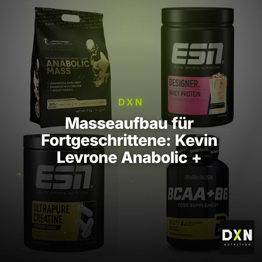 Masseaufbau für Fortgeschrittene: Kevin Levrone Anabolic + 3 weitere – Clean Showcase Plus