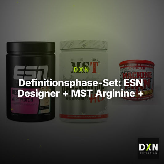 Definitionsphase-Set: ESN Designer + MST Arginine + Activlab – Clean Showcase Plus