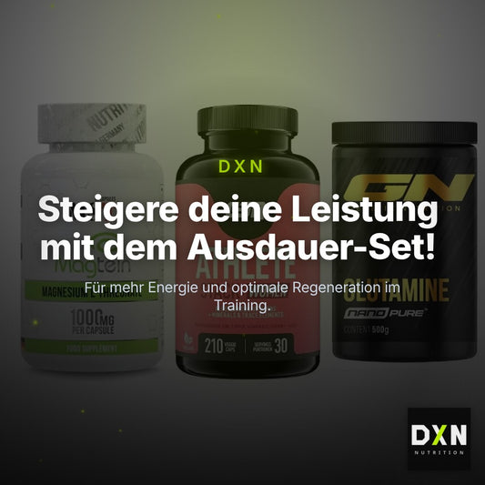 Ausdauer-Set: MST Magnesium + ESN Athlete + GN Nano Pure – Clean Showcase Plus