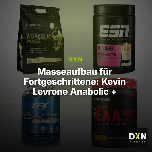Masseaufbau für Fortgeschrittene: Kevin Levrone Anabolic + 3 weitere – Clean Showcase Plus