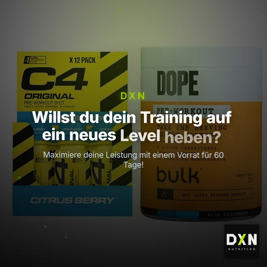 Booster-Trainingsvorrat: Cellucor C4 Original – 60 Tage, 78 Portionen – Clean Showcase Plus