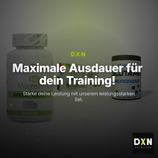 Ausdauer-Set: MST Magnesium + Olimp Vita-Min + NNT Glutamin – Clean Showcase Plus