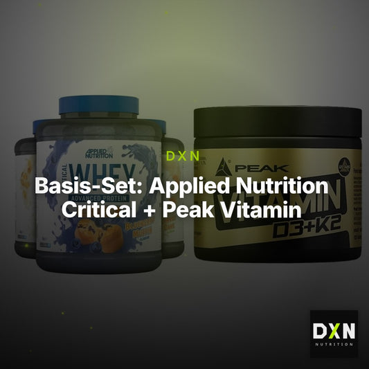 Basis-Set: Applied Nutrition Critical + Peak Vitamin D3+K2 120 Tabl. – Clean Showcase Plus