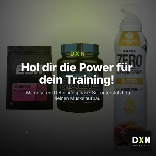 Definitionsphase-Set: ESN Designer + Scitec Amino + Rabeko Zero – Clean Showcase Plus