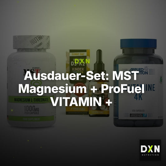 Ausdauer-Set: MST Magnesium + ProFuel VITAMIN + Applied Nutritio – Clean Showcase Plus