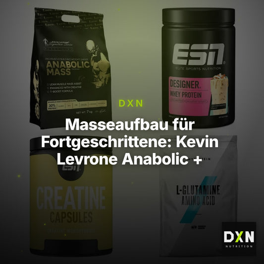 Masseaufbau für Fortgeschrittene: Kevin Levrone Anabolic + 3 weitere – Clean Showcase Plus