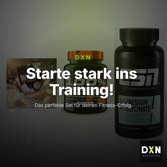 Einsteiger-Set: Sinob Honest + Scitec Creatine + ESN Magnesium – Clean Showcase Plus
