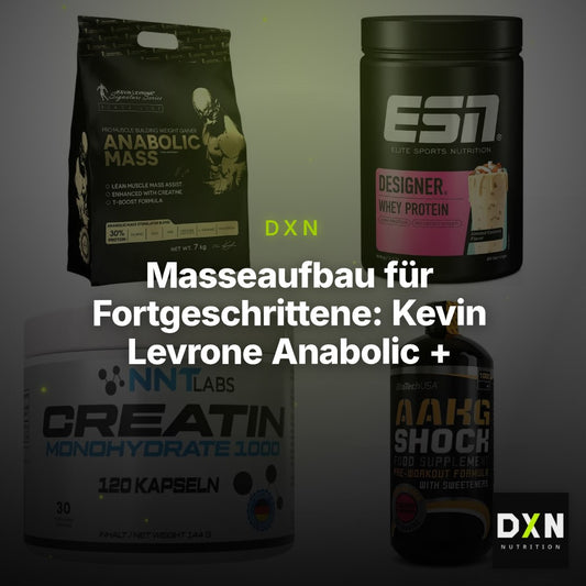 Masseaufbau für Fortgeschrittene: Kevin Levrone Anabolic + 3 weitere – Clean Showcase Plus