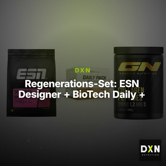 Regenerations-Set: ESN Designer + BioTech Daily + GN Peptan – Clean Showcase Plus