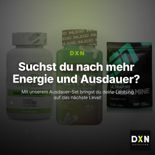 Ausdauer-Set: MST Magnesium + INLEAD Zink + ESN Ultrapure – Clean Showcase Plus